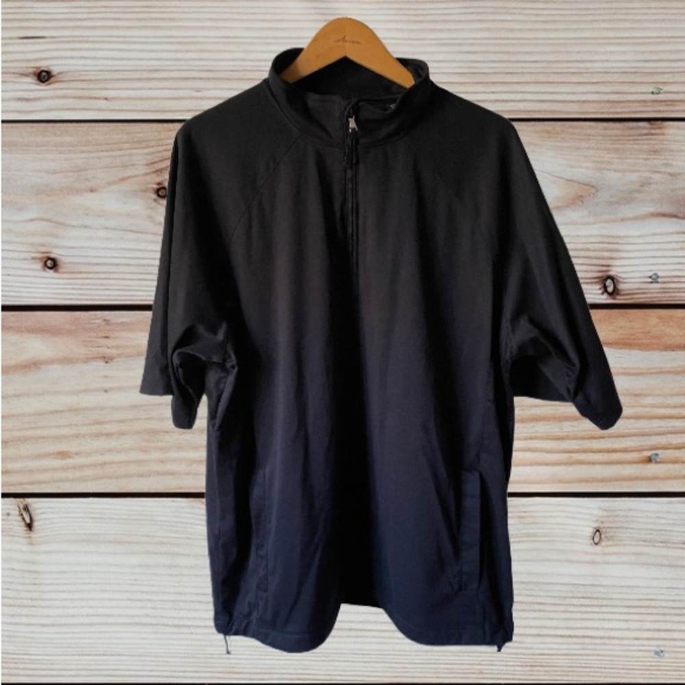 Greg Norman 1/4 zip mock neck golf playdry collection pullover M